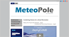 Desktop Screenshot of meteopole.com