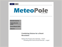Tablet Screenshot of meteopole.com